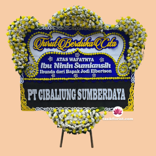 Toko karangan bunga papan di Kebon Gedang