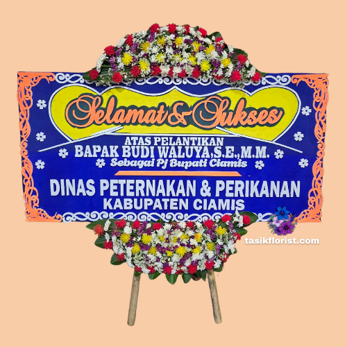 Karangan Bunga Papan Selamat & Sukses