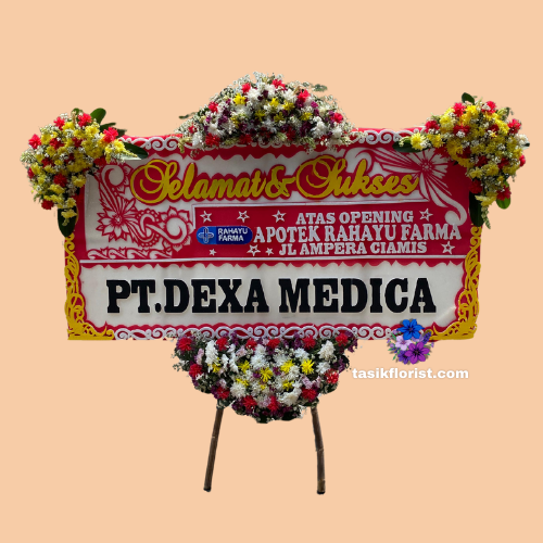 Karangan Bunga Papan Selamat & Sukses