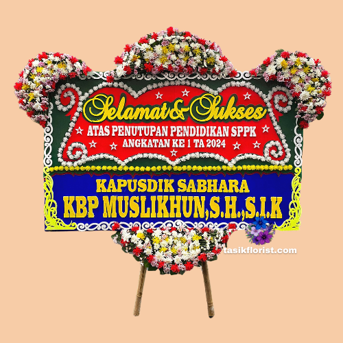 Karangan Bunga Papan Selamat & Sukses