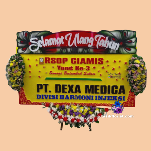 Karangan Bunga Papan Selamat & Sukses