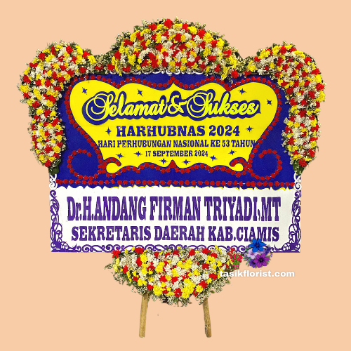 Karangan Bunga Papan Selamat & Sukses
