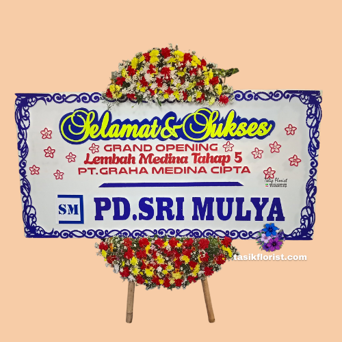 Karangan Bunga Papan Selamat & Sukses