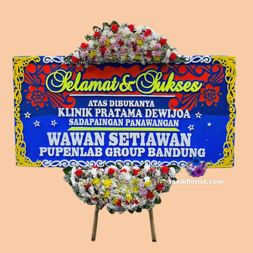 Karangan Bunga Papan Selamat & Sukses