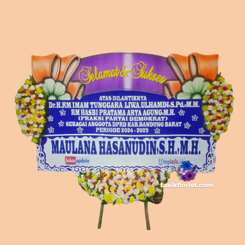 Karangan Bunga Papan Selamat & Sukses