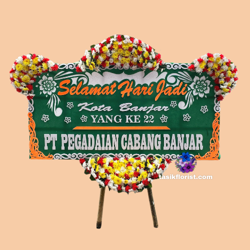 Karangan Bunga Papan Selamat & Sukses