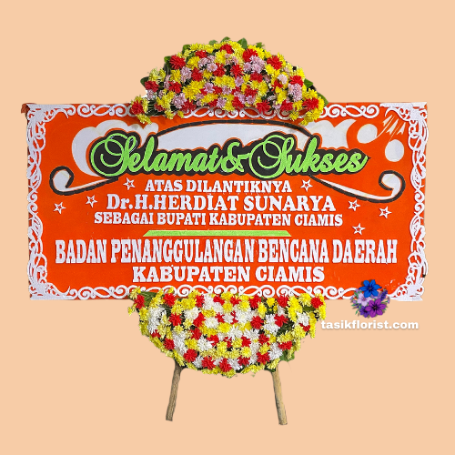 Karangan Bunga Papan Selamat & Sukses