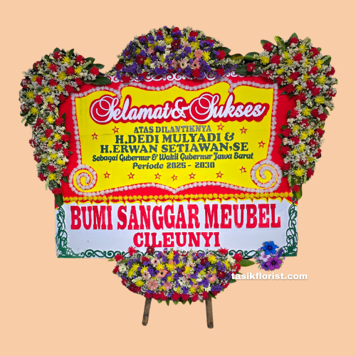 Karangan Bunga Papan Selamat & Sukses