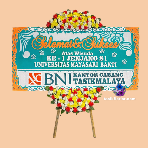 Karangan Bunga Papan Selamat & Sukses