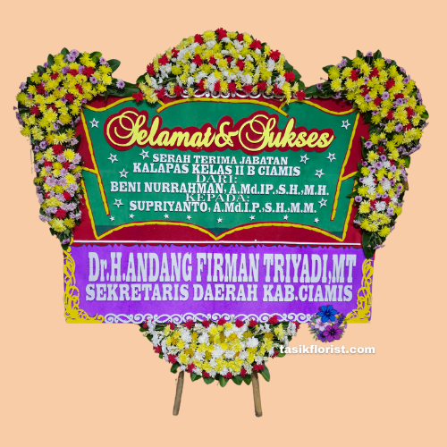 Karangan Bunga Papan Selamat & Sukses