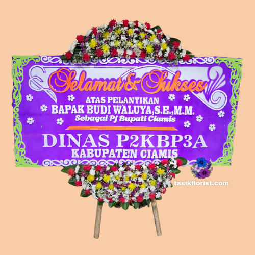 Karangan Bunga Papan Selamat & Sukses