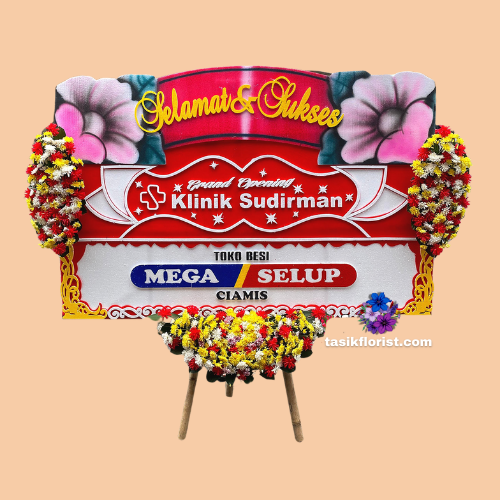Karangan Bunga Papan Selamat & Sukses