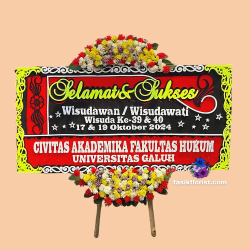 Karangan Bunga Papan Selamat & Sukses