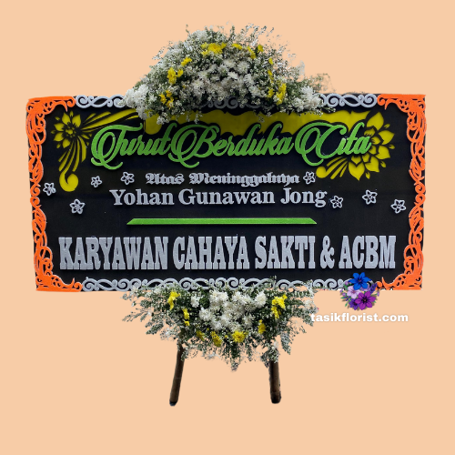 Karangan Bunga Papan Dukacita