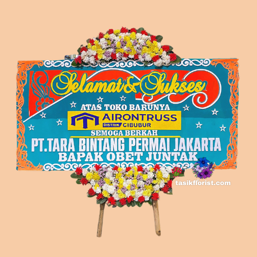 Karangan Bunga Papan Selamat & Sukses