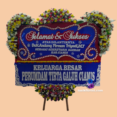 Karangan Bunga Papan Selamat & Sukses