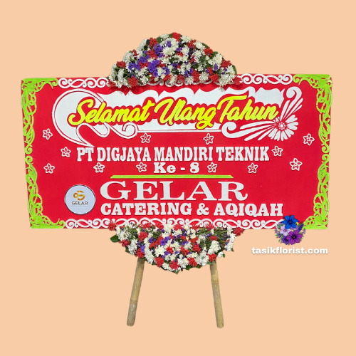 Karangan Bunga Papan Selamat & Sukses
