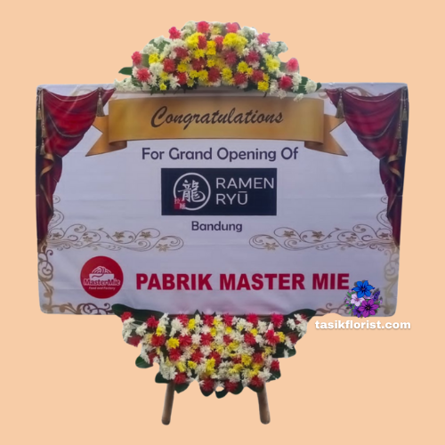 Karangan Bunga Papan Selamat & Sukses