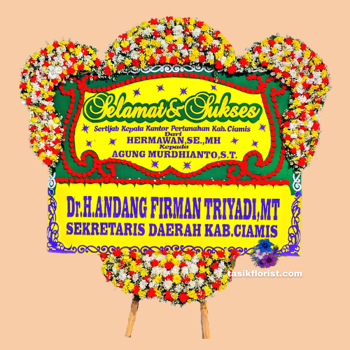 Karangan Bunga Papan Selamat & Sukses