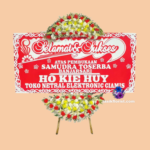 Karangan Bunga Papan Selamat & Sukses