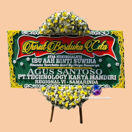 Karangan Bunga Papan Dukacita