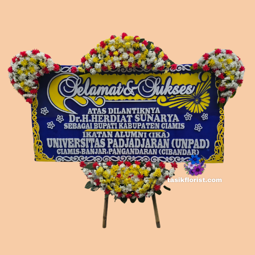 Karangan Bunga Papan Selamat & Sukses