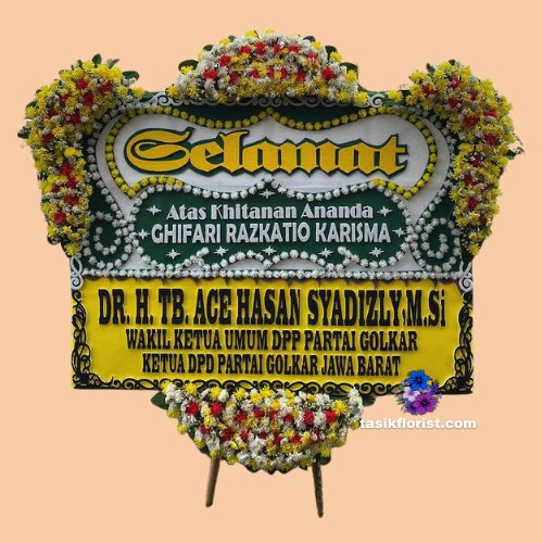 Karangan Bunga Papan Selamat & Sukses