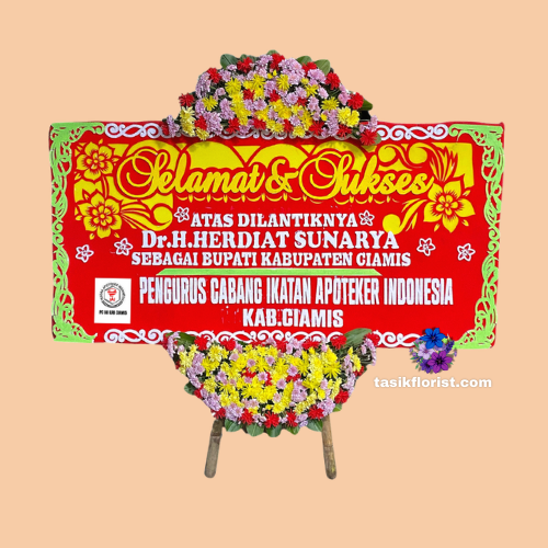 Karangan Bunga Papan Selamat & Sukses