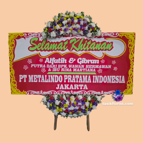 Karangan Bunga Papan Selamat & Sukses