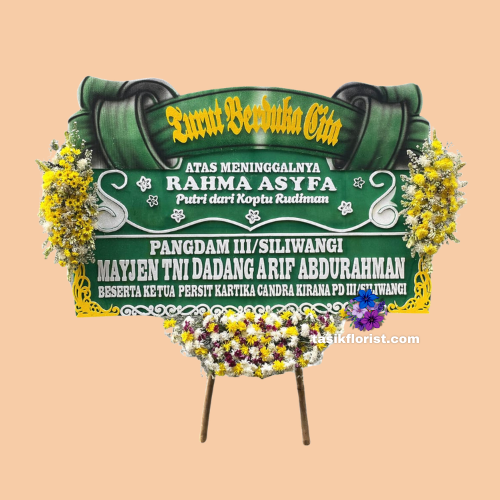 Karangan Bunga Papan Dukacita