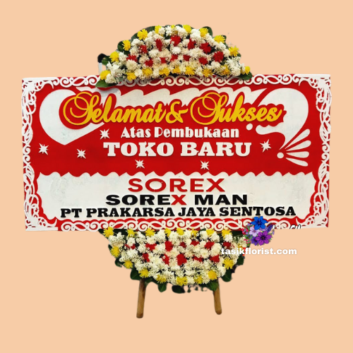 Karangan Bunga Papan Selamat & Sukses