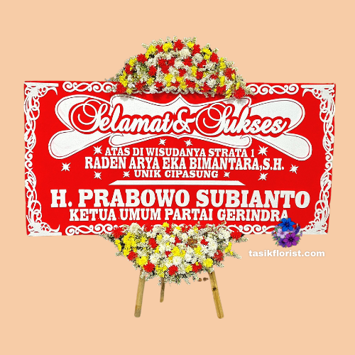 Karangan Bunga Papan Selamat & Sukses