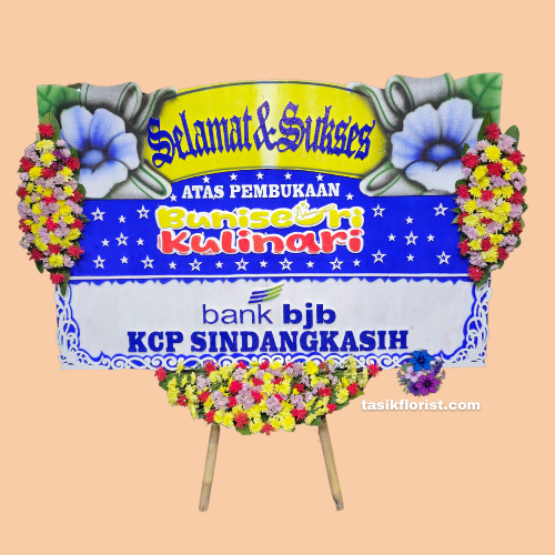 Karangan Bunga Papan Selamat & Sukses