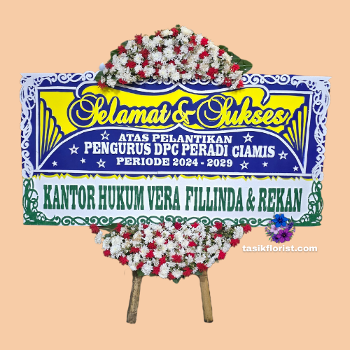Karangan Bunga Papan Selamat & Sukses