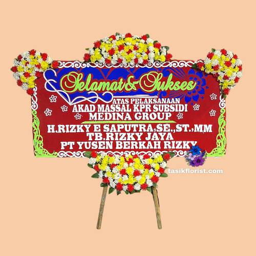 Karangan Bunga Papan Selamat & Sukses