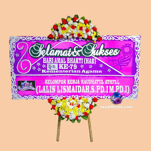 Karangan Bunga Papan Selmat & Sukses