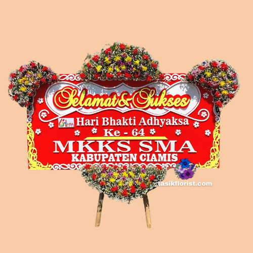 Karangan Bunga Papan Selamat & Sukses