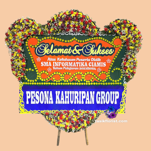 Karangan Bunga Papan Selamat & Sukses