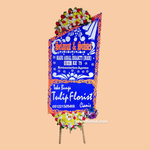 Karangan Bunga Papan Selamat & Sukses