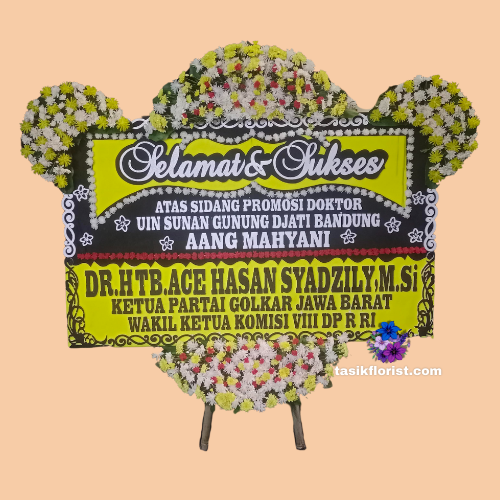 Karangan Bunga Papan Selamat & Sukses