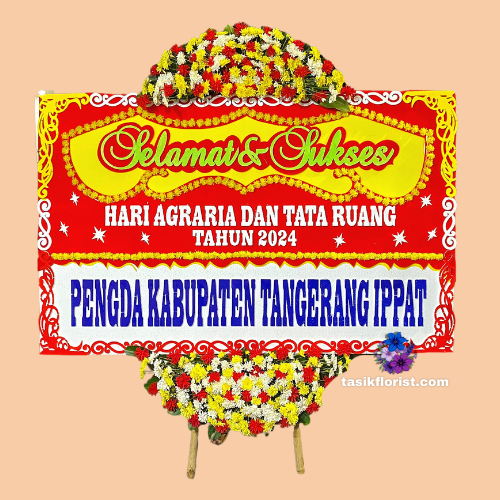 Karangan Bunga Papan Selamat & Sukses