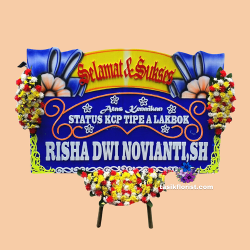 Karangan Bunga Papan Selamat & Sukses