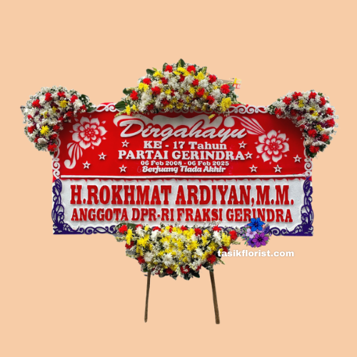 Karangan Bunga Papan Selamat & Sukses