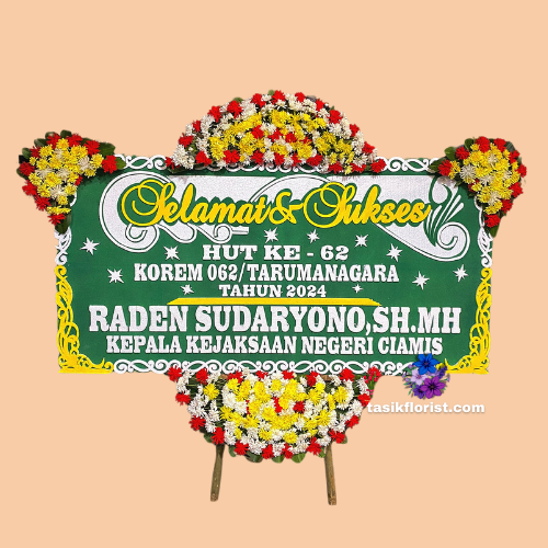 Karangan Bunga Papan Selamat & Sukses
