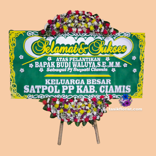 Karangan Bunga Papan Selamat & Sukses