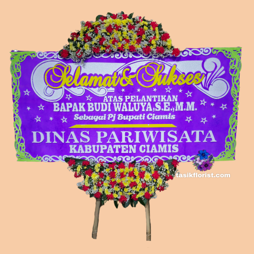 Karangan Bunga Papan Selamat & Sukses