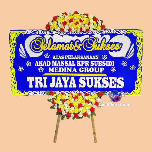 Karangan Bunga Papan Selamat & Sukses