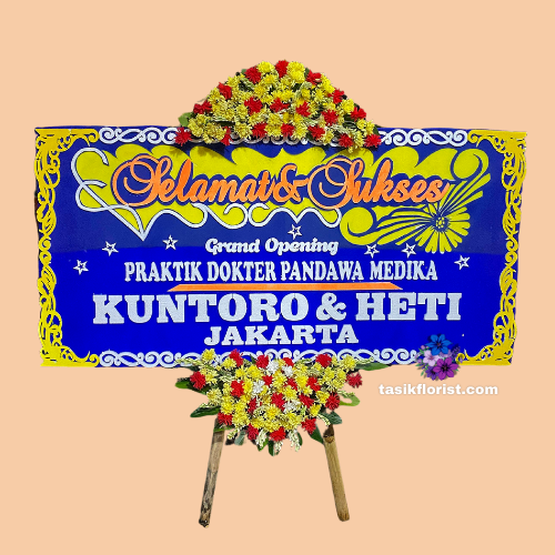 Karangan Bunga Papan Selamat & Sukses
