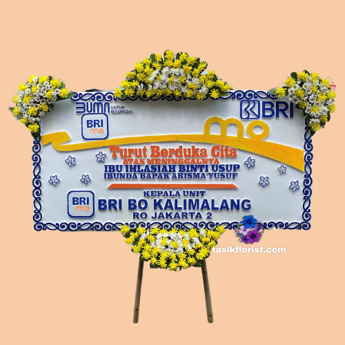 Karngan Bunga Papan Dukacita