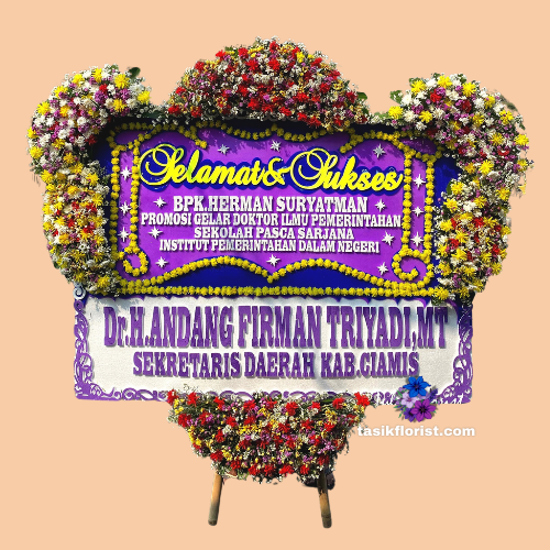 Karangan Bunga Papan Selamat & Sukses